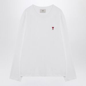 Ami Paris Men's White Ami De Coeur T-Shirt